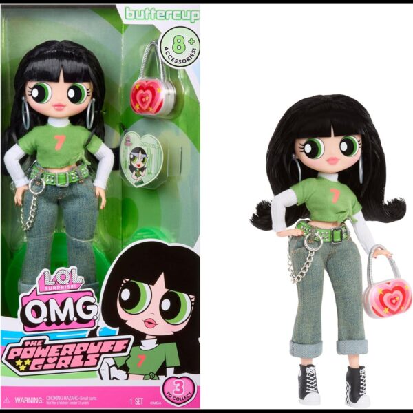 L.O.L. Surprise OMG The Powerpuff Girls Doll BUTTERCUP