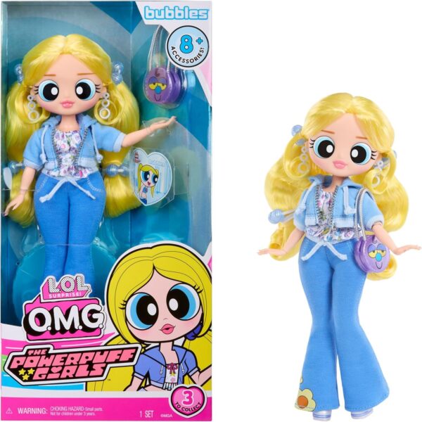 L.O.L. Surprise OMG The Powerpuff Girls Doll BUBBLES
