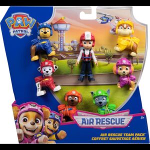 Paw Patrol Air Rescue Team Pack Incl 7 Figures