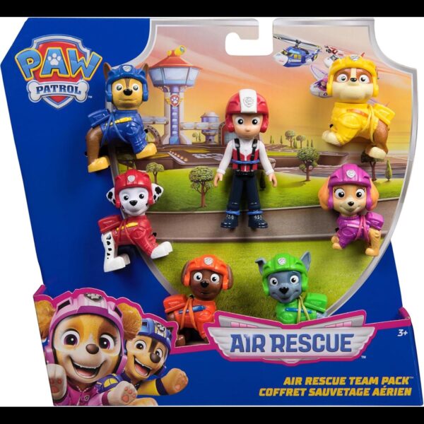 Paw Patrol Air Rescue Team Pack Incl 7 Figures