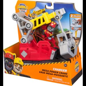 Rubble & Crew Mega Power Crane & CHARGER Figure