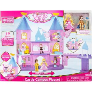 ROYALE HIGH CASTLE CAMPUS PLAYSET 2 EXCLUSIVE DOLLS